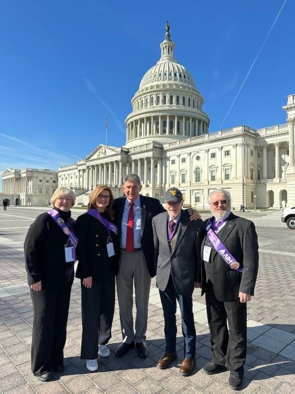 Barry with Sen. Manchin