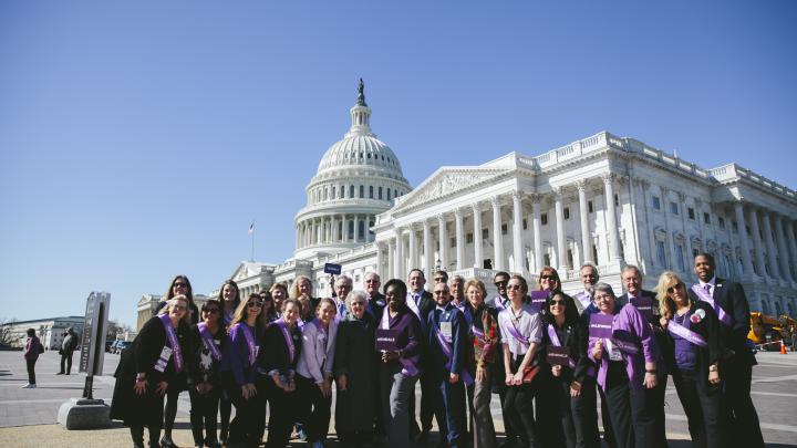AIM advocates at the Capitol