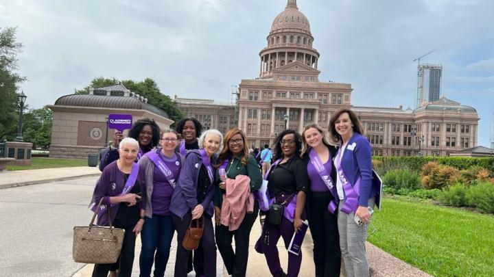 Advocates in Austin at the Capitol