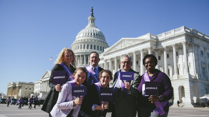 Small Group Outside Capitol
