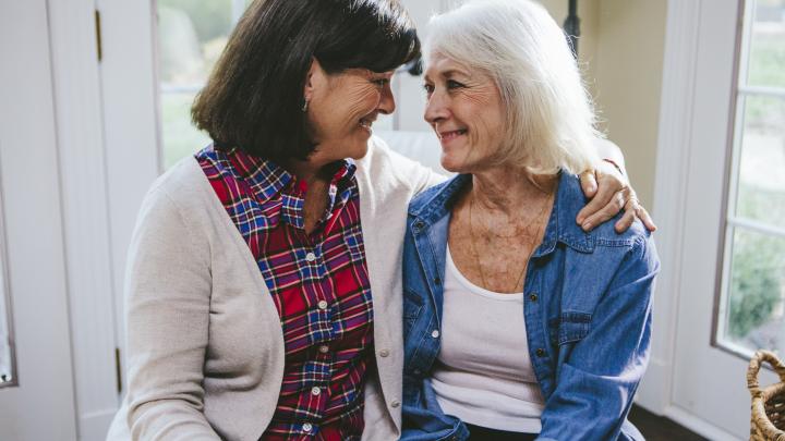 White Mother and Daughter